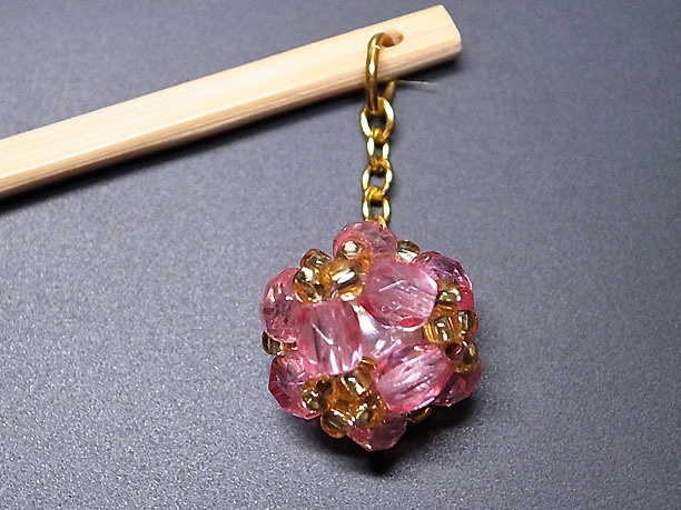 ビーズボール付き耳かき「深閑」