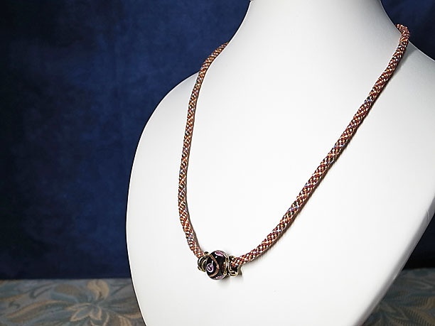 組みひもペンダント「求道」