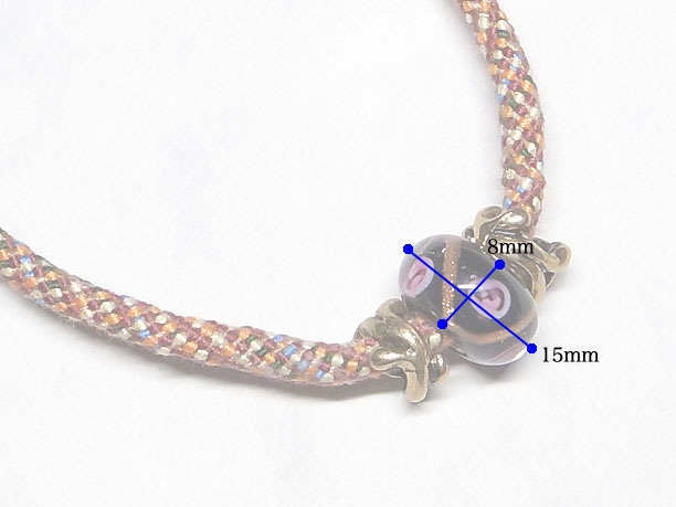 組みひもペンダント「求道」