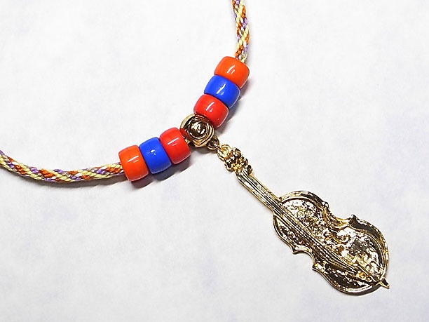 組みひもペンダント「求道」