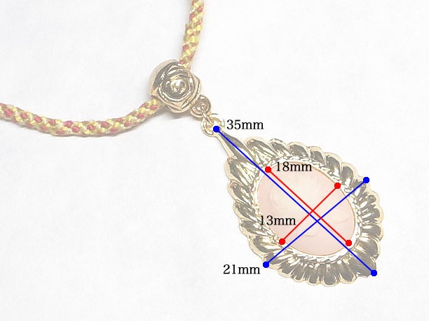 組みひもペンダント「求道」