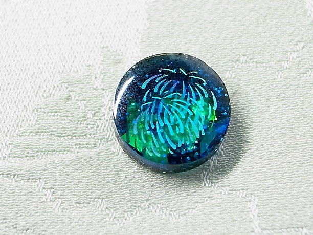 レジン・タイタックピン「水蘭」