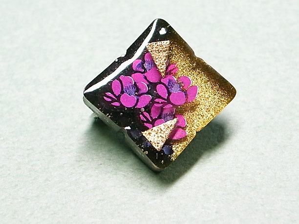 レジン・ミニブローチ「馥郁」