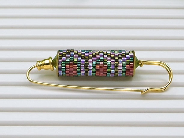 ローリングビーズ・ショールピン「如来」