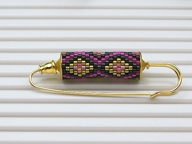 ローリングビーズ・ショールピン「如来」