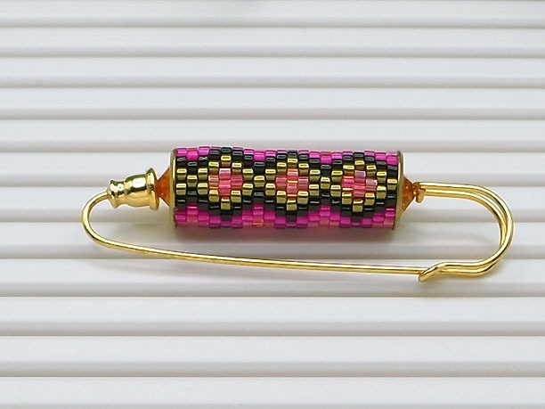 ローリングビーズ・ショールピン「如来」