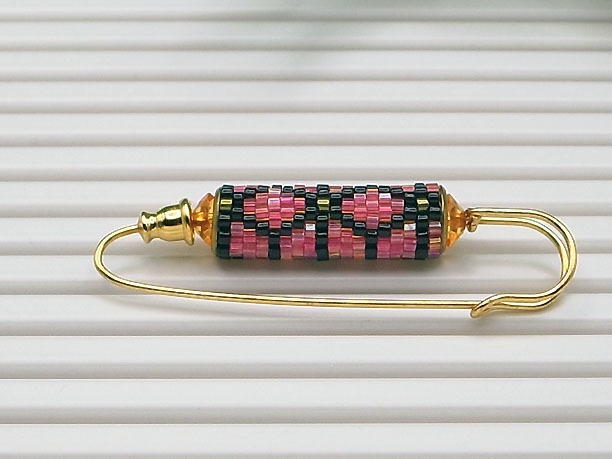 ローリングビーズ・ショールピン「天」