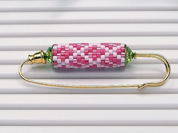 ローリングビーズ・ショールピン「菩薩」