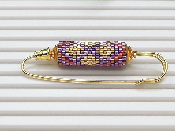 ローリングビーズ・ショールピン「装束」