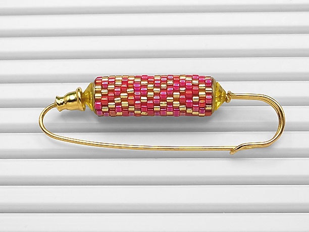 ローリングビーズ・ショールピン「矢」