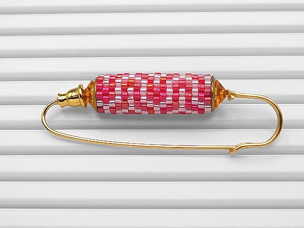 ローリングビーズ・ショールピン「矢」