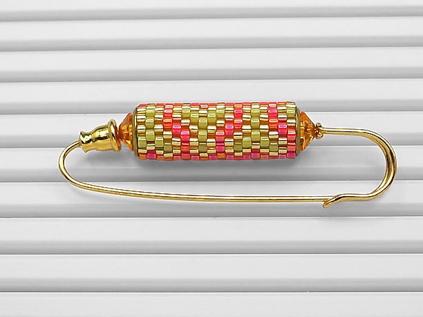 ローリングビーズ・ショールピン「矢」