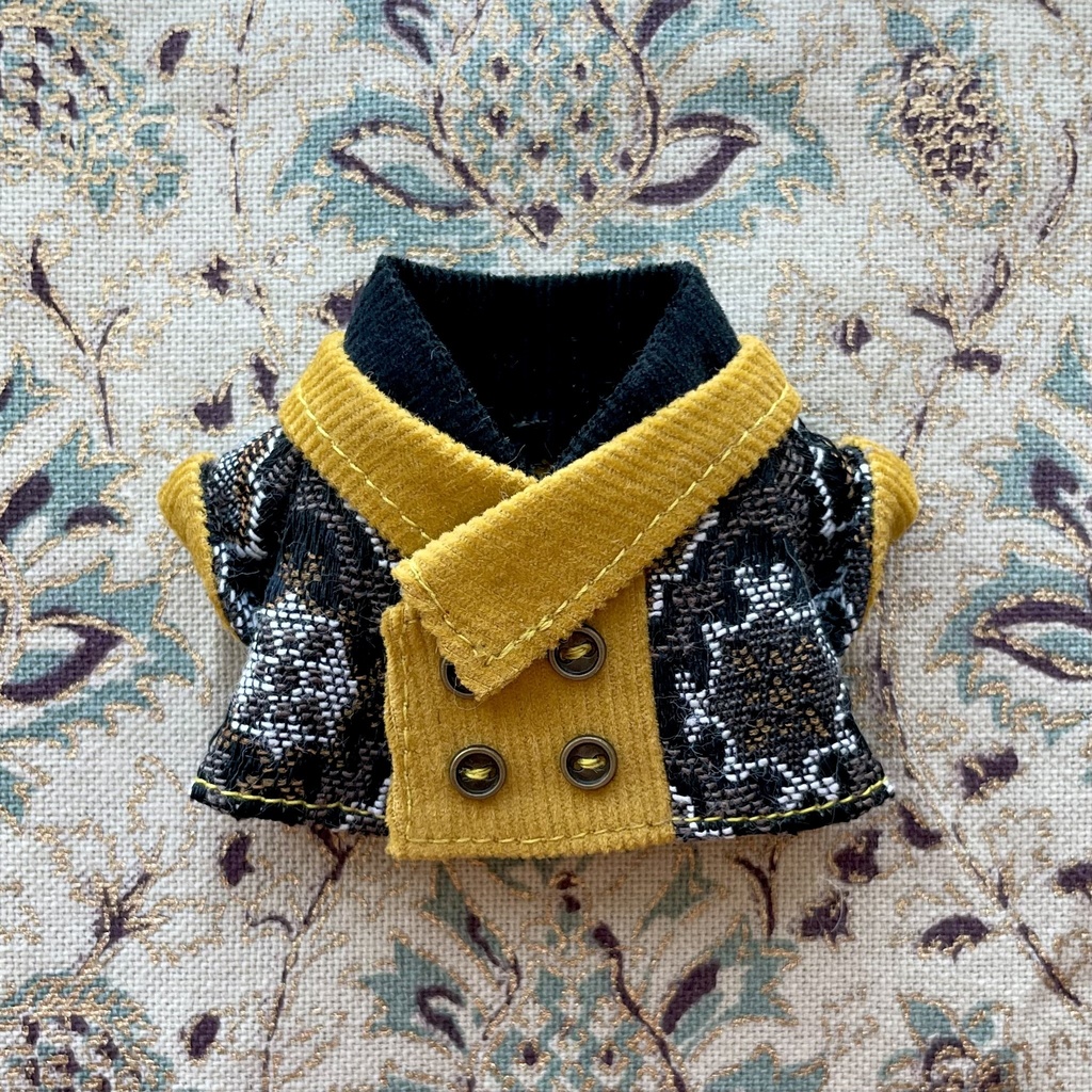 フォークロアコート 黄