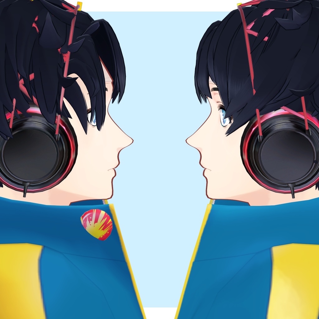 トオメ 【オリジナル3Dモデル】