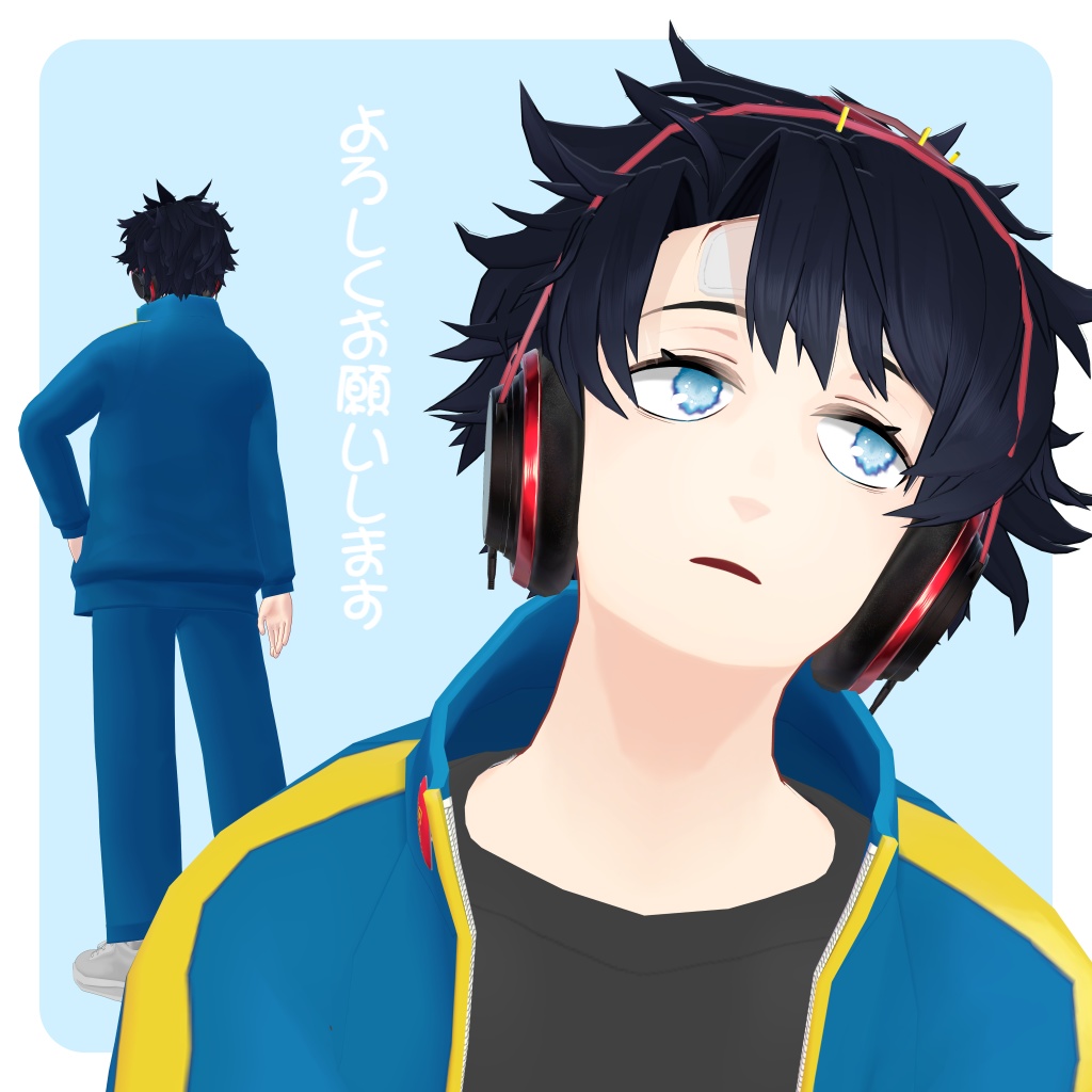 トオメ 【オリジナル3Dモデル】