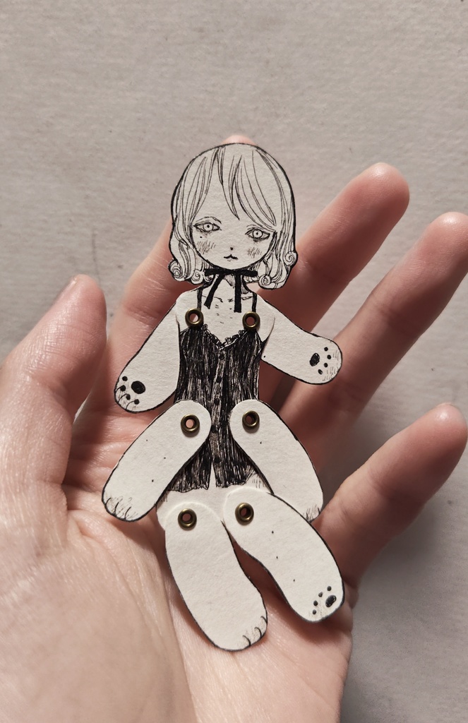 犬蟲【原画ペーパードール】