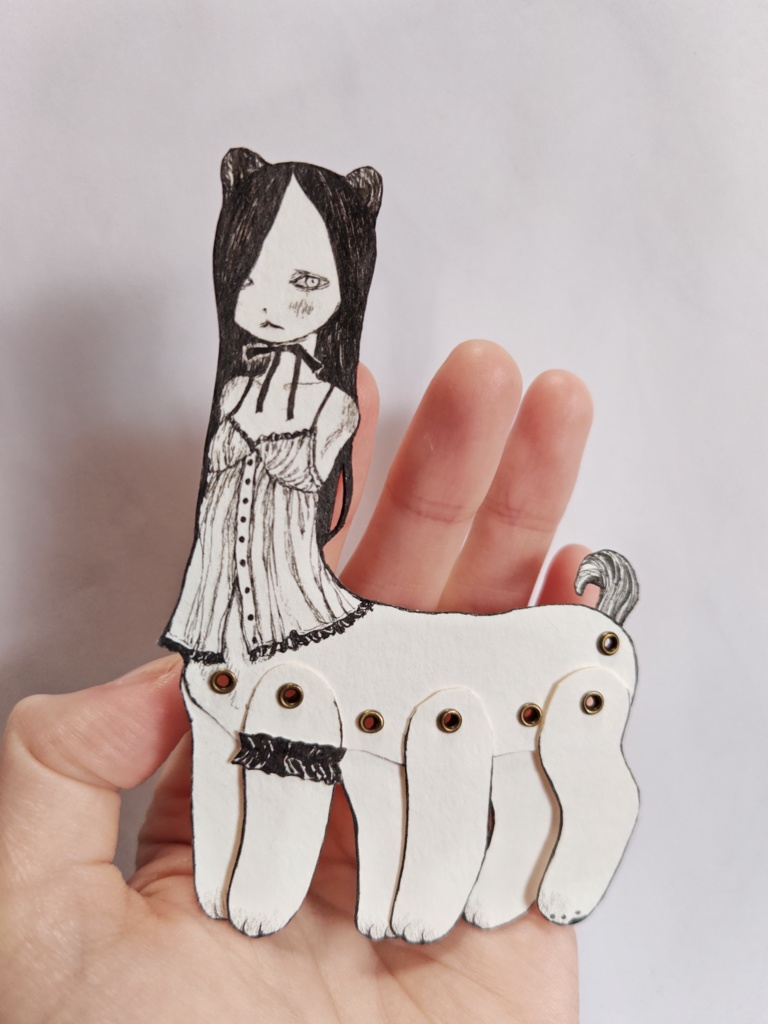 犬蟲【原画ペーパードール】