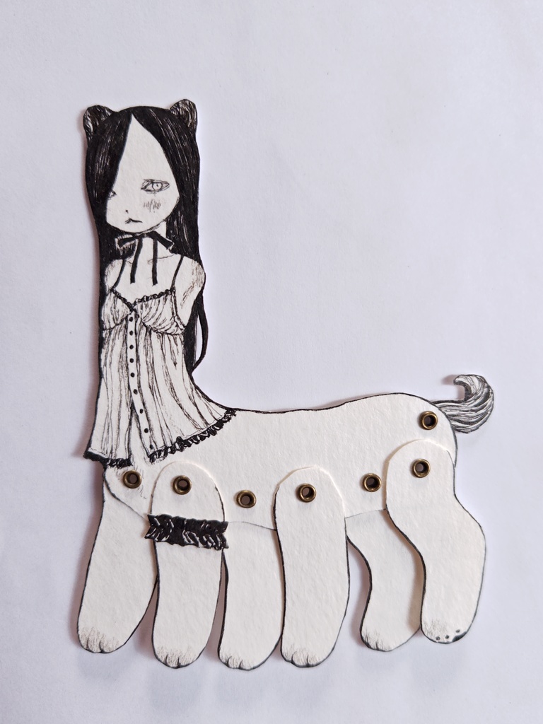 犬蟲【原画ペーパードール】