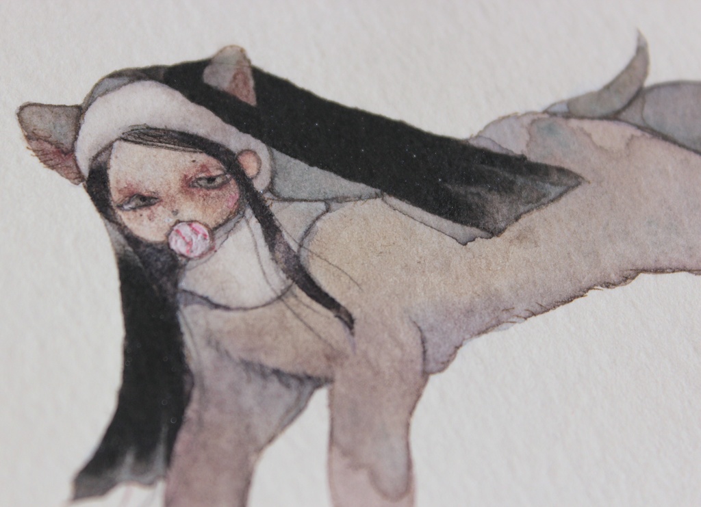 Dog Sister/ベースボール【ミニ原画】