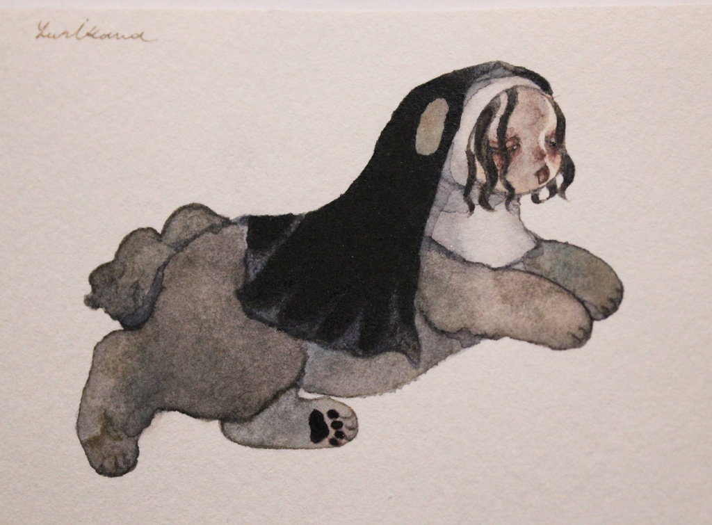 Dog Sister/ぺろり【ミニ原画】