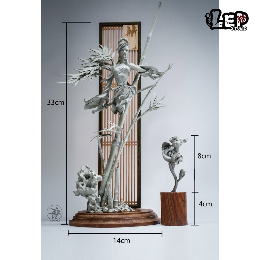 四君子、梅蘭竹菊(kit)