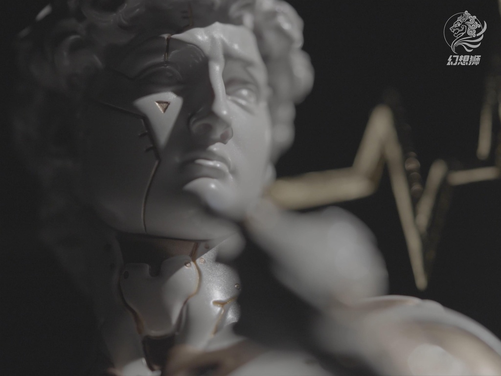 テュヒュースの船-02-デイビッド（塗装済完成品）The Ship of Theseus—02—David（painted version）