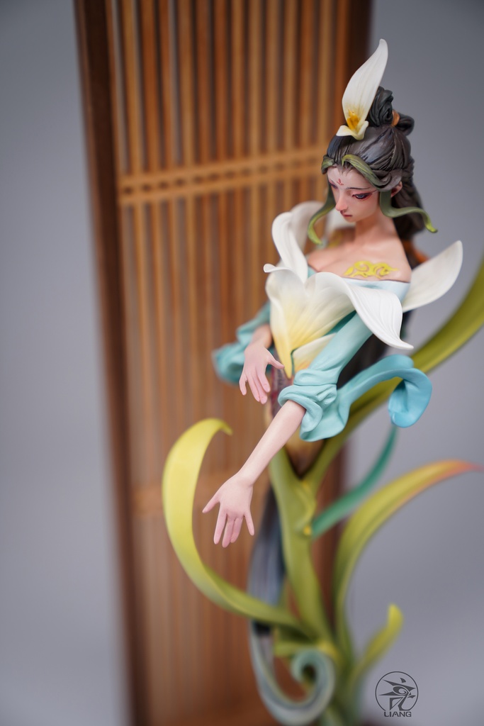 四君子、梅蘭竹菊(塗装済完成品)