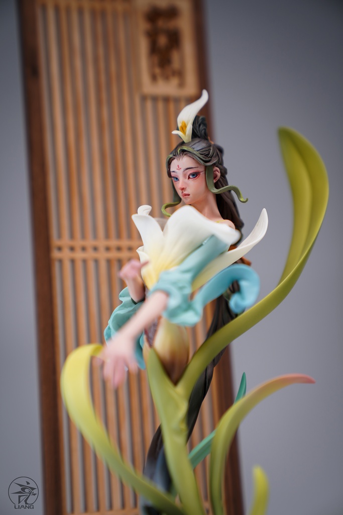 四君子、梅蘭竹菊(塗装済完成品)