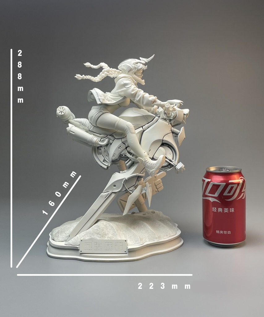 風の砂漠の旅人(kit)