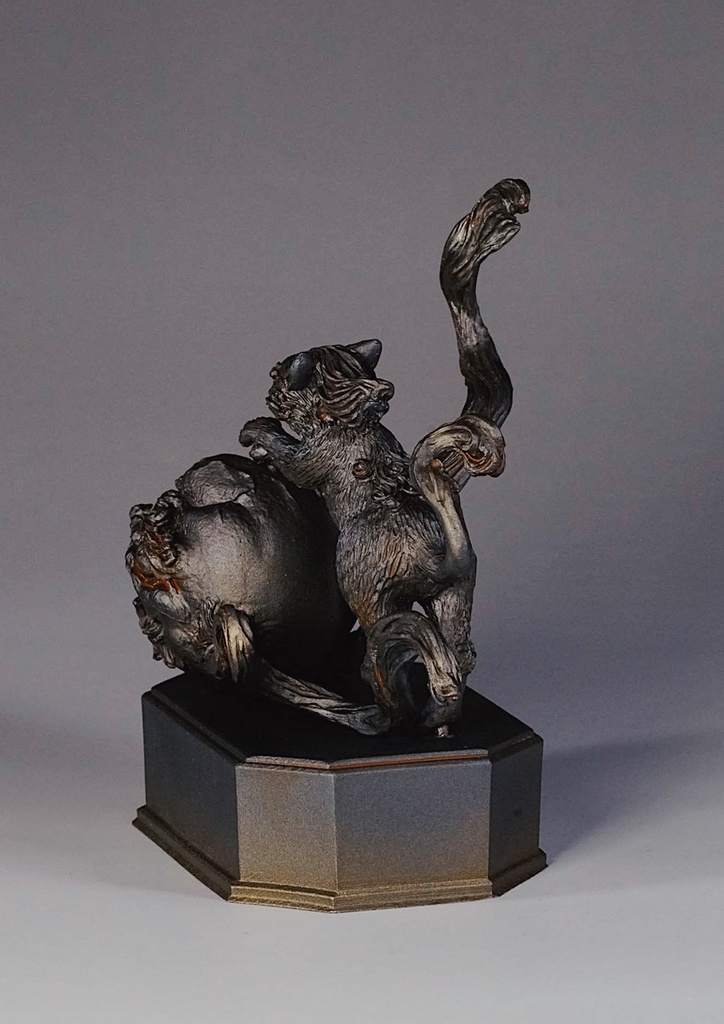 狮子戏球百景(kit & 塗装済完成品)