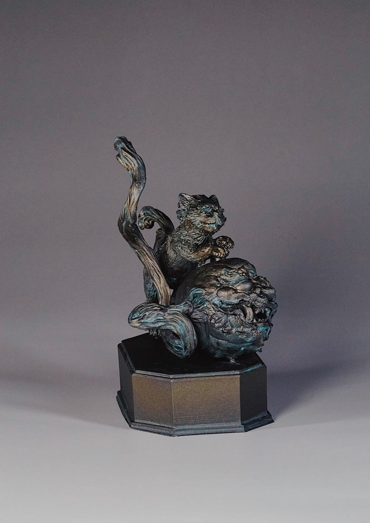 狮子戏球百景(kit & 塗装済完成品)