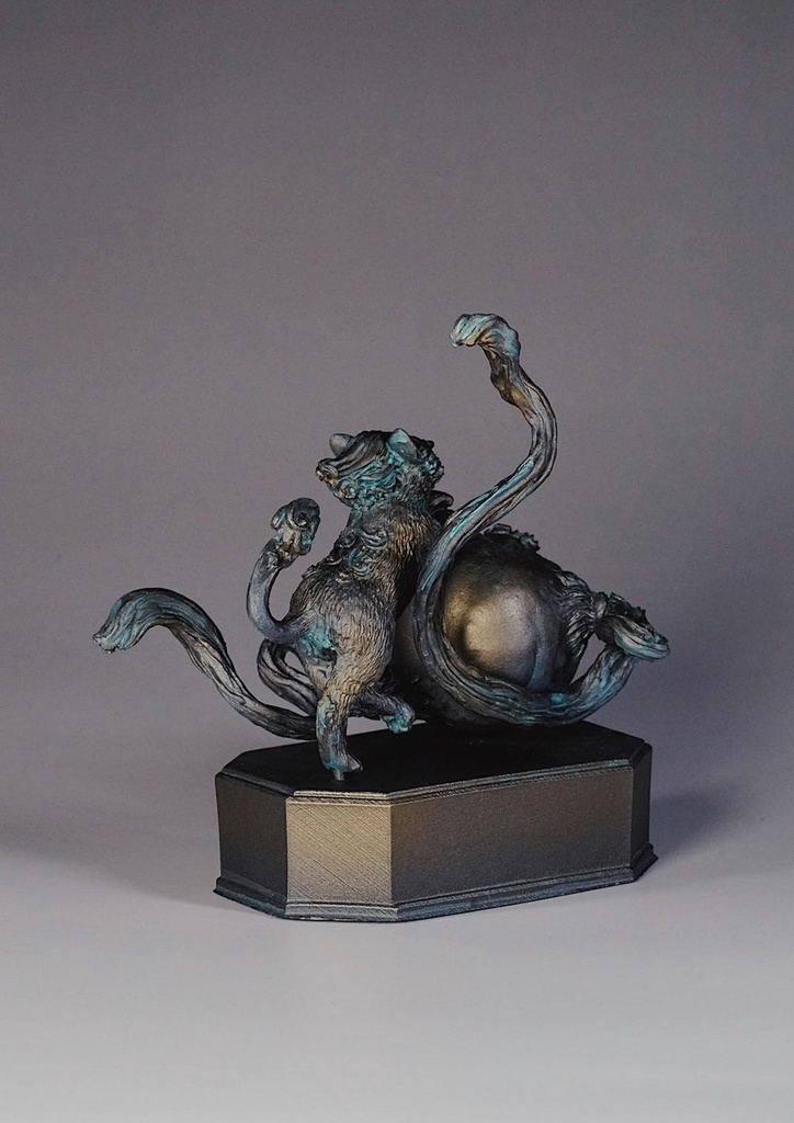 狮子戏球百景(kit & 塗装済完成品)