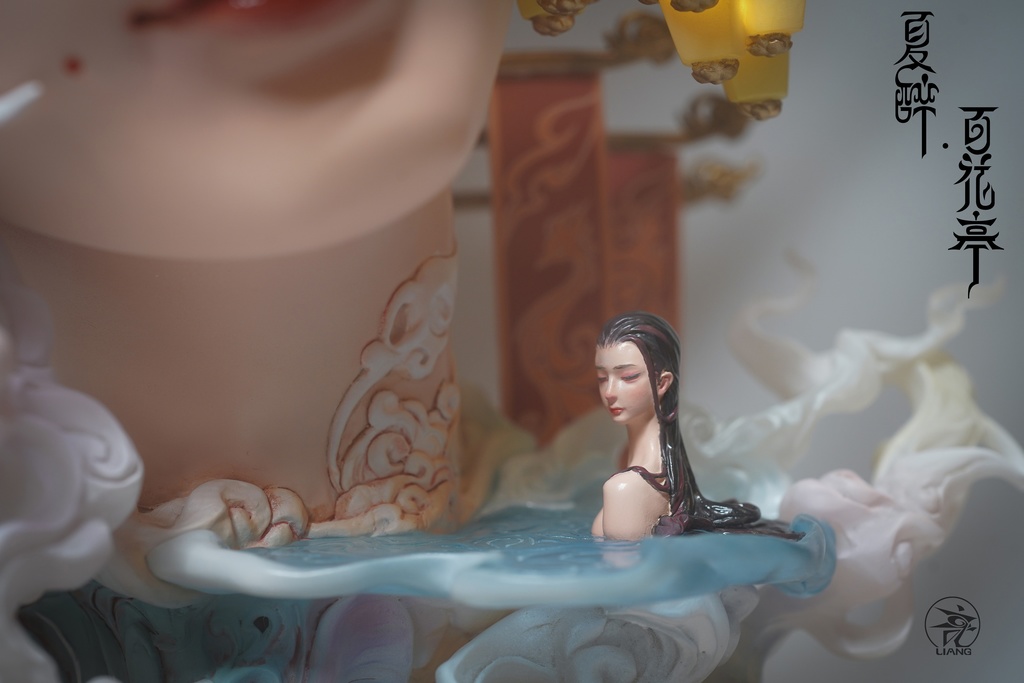 Summer Drunken Beauty——Flowery Pavilion(painted version)