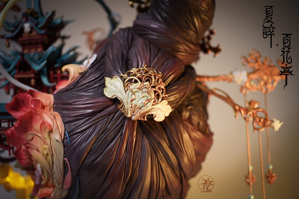 Summer Drunken Beauty——Flowery Pavilion(painted version)