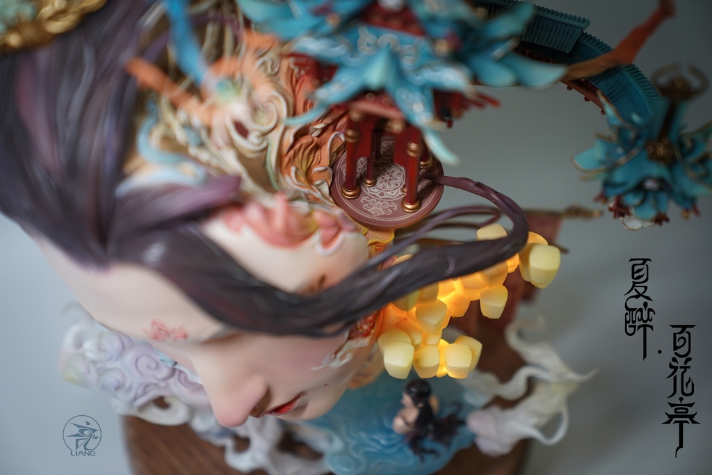 Summer Drunken Beauty——Flowery Pavilion(painted version)