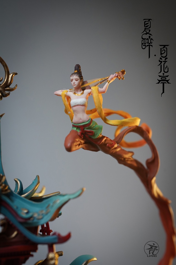 Summer Drunken Beauty——Flowery Pavilion(painted version)