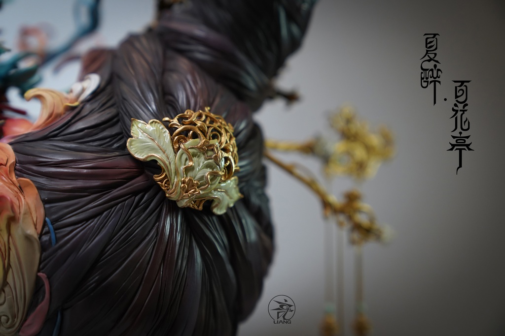 Summer Drunken Beauty——Flowery Pavilion(painted version)