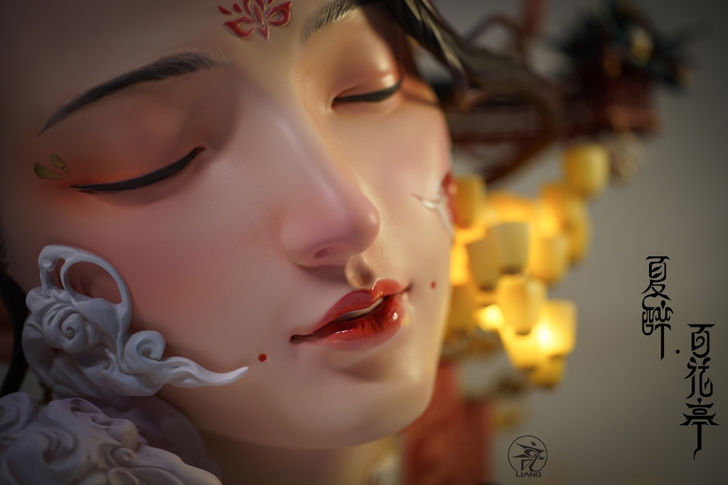 Summer Drunken Beauty——Flowery Pavilion(painted version)