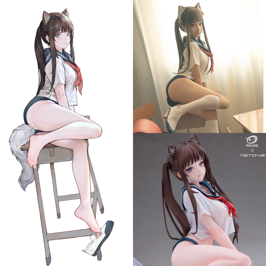 放課後——蠢沫沫（kit & 塗装済完成品）