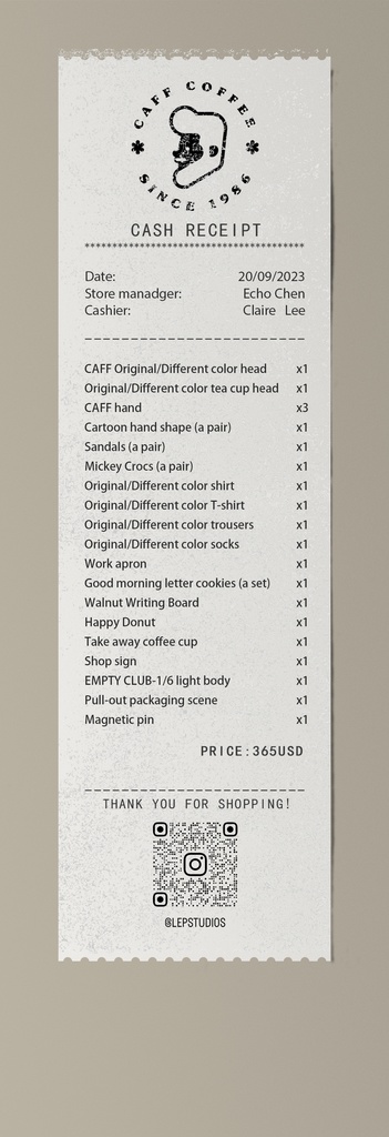 CAFF (1/6可動人形、塗装済完成品)