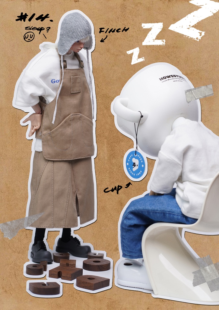 CAFF (1/6可動人形、塗装済完成品)