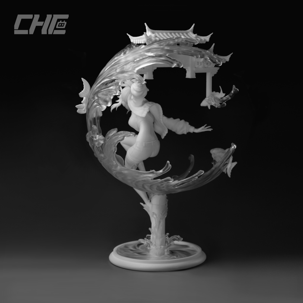 龍門を飛び越える鯉(kit)