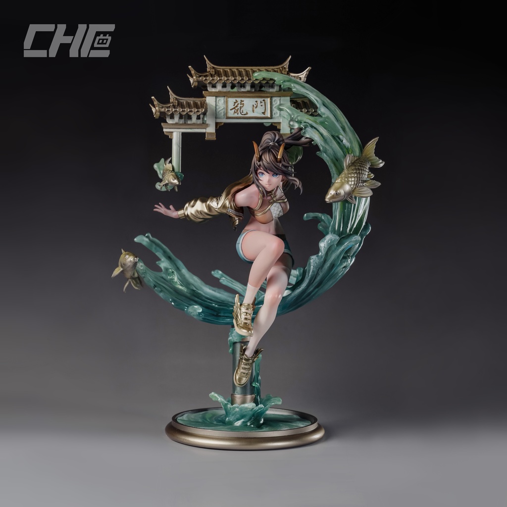 龍門を飛び越える鯉(kit)