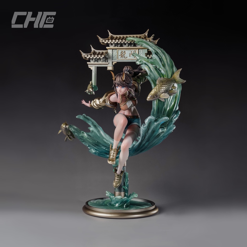 龍門を飛び越える鯉(kit)