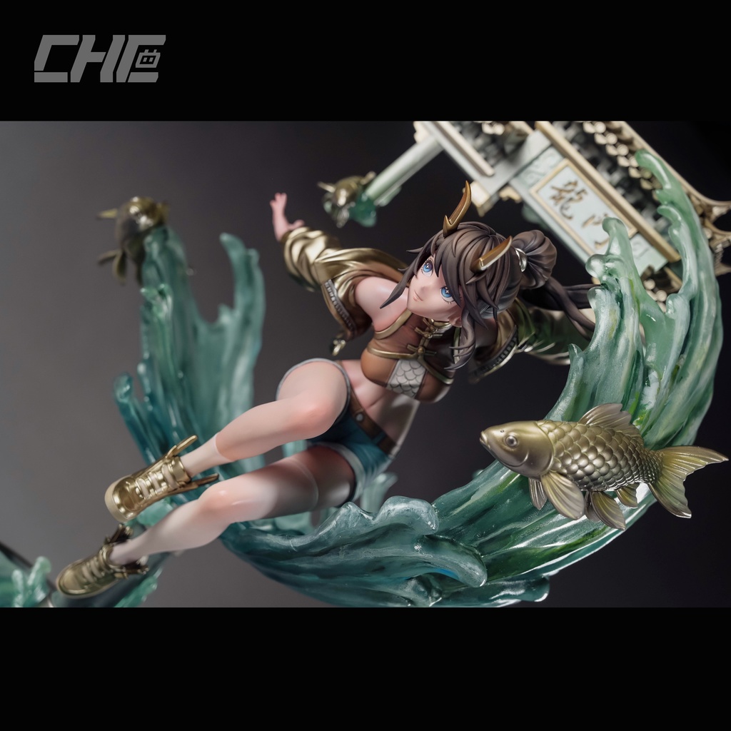 龍門を飛び越える鯉(kit)