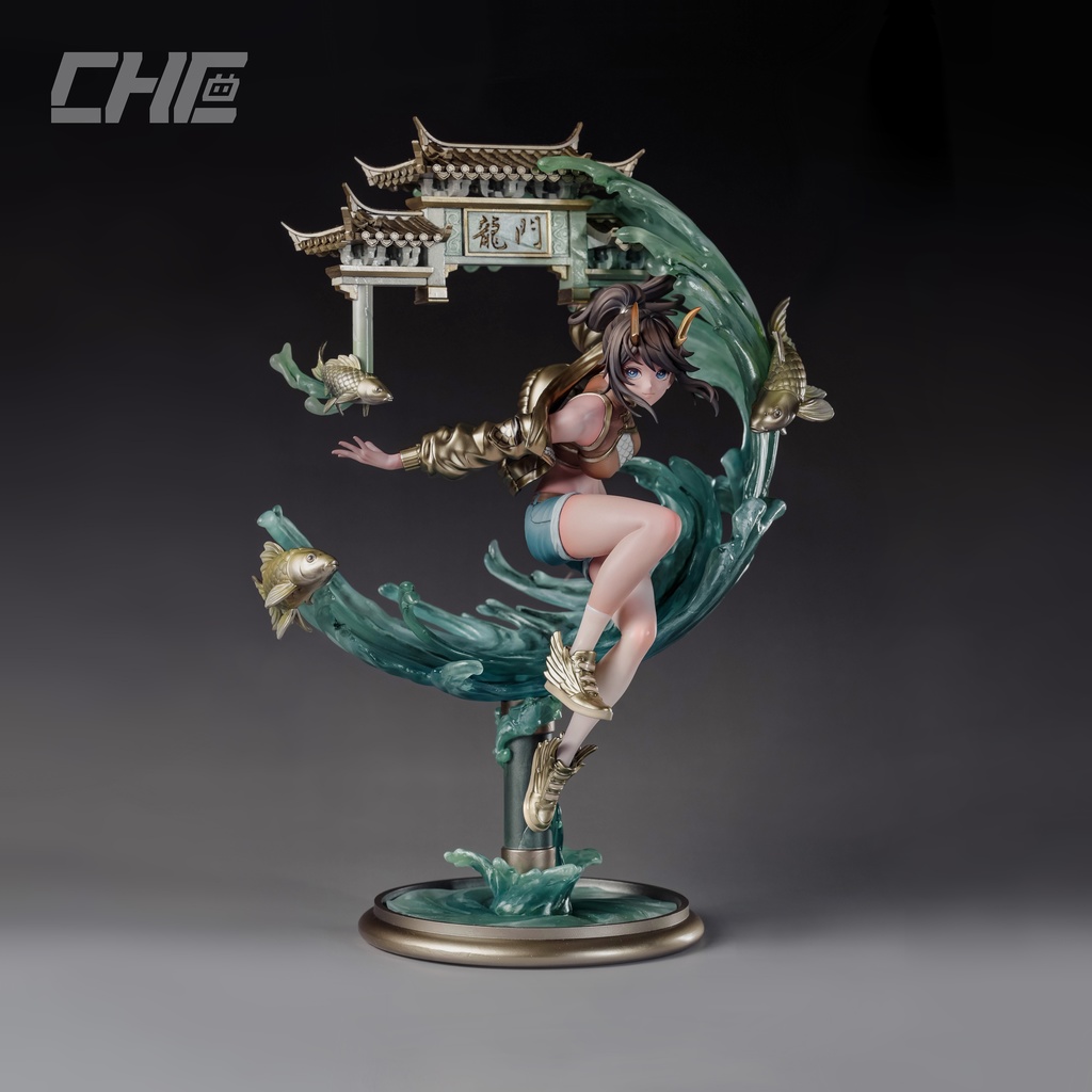 龍門を飛び越える鯉(kit)