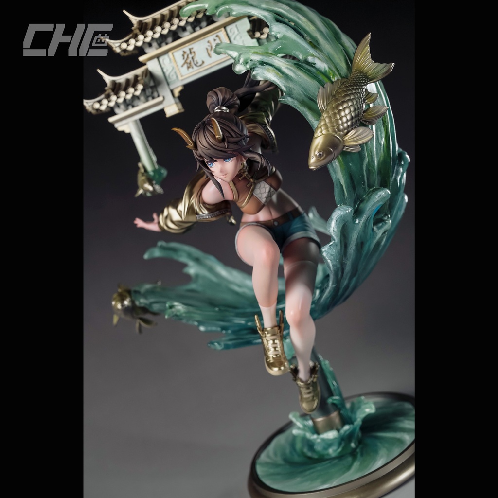 龍門を飛び越える鯉(kit)