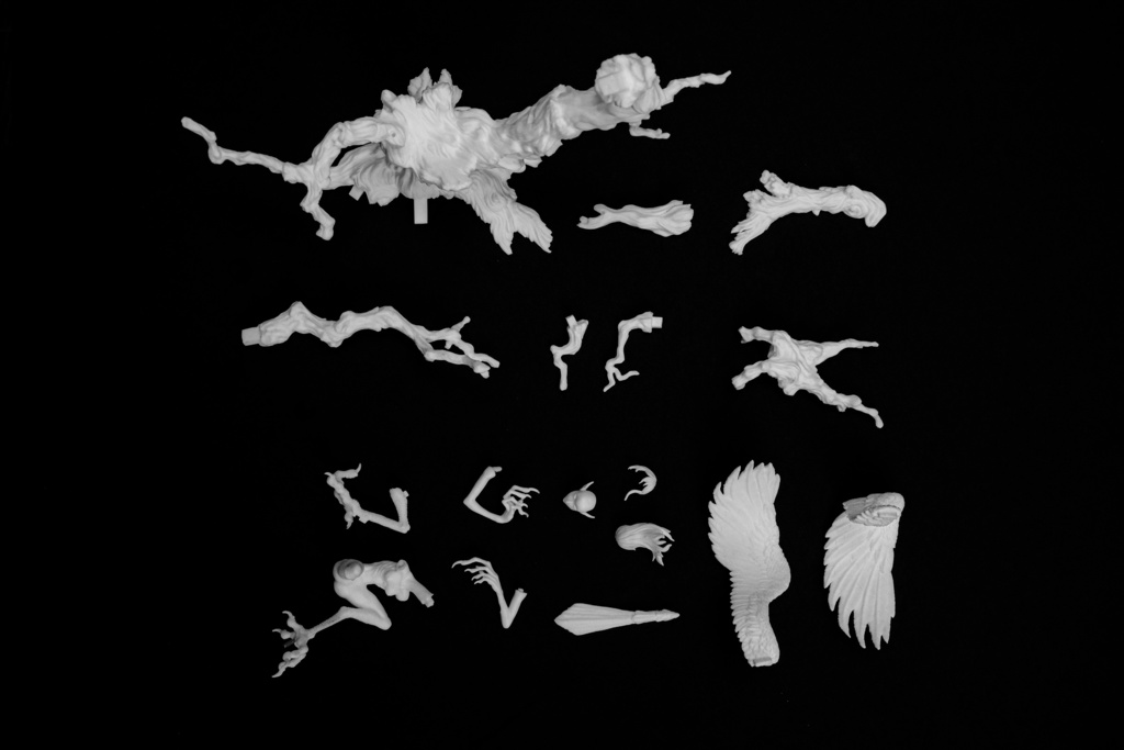 Twins (Mythical creatures with bird bodies)(kit)