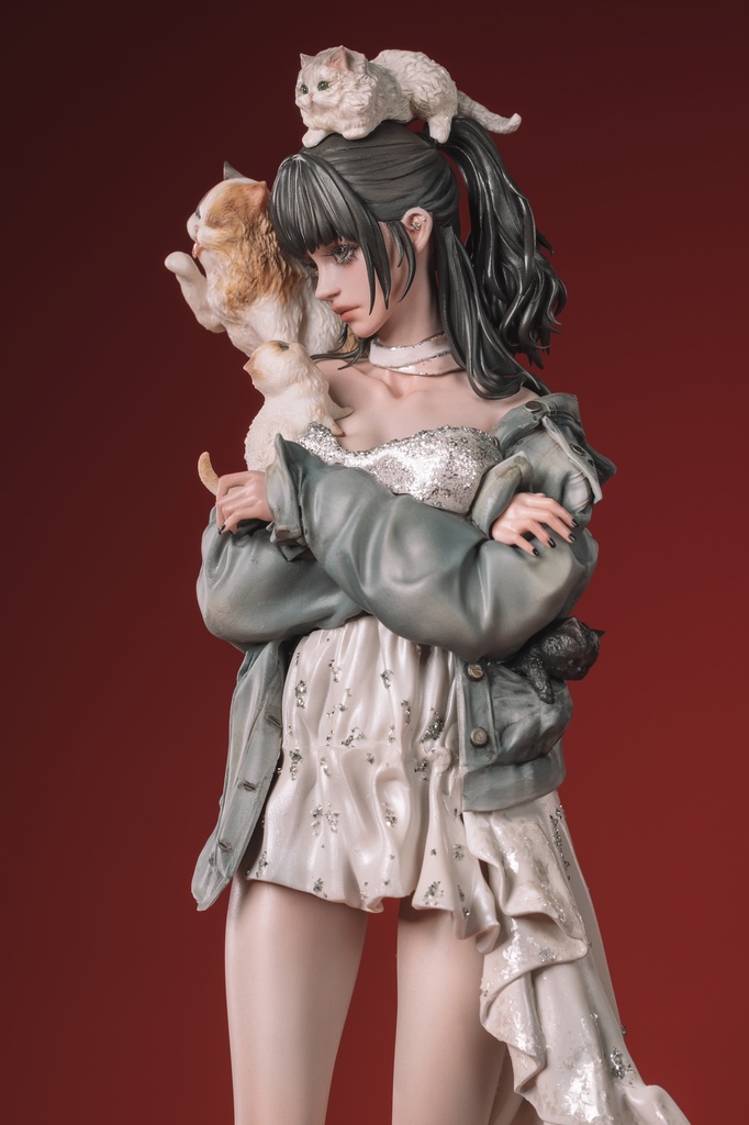 猫は体中をよじ登る (kit)