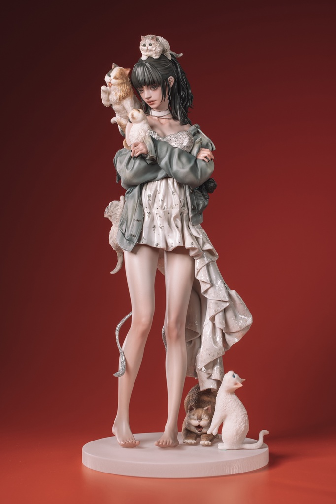 猫は体中をよじ登る (kit)